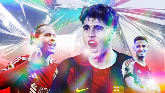ESPN年度百大球星之中卫篇：萨利巴、帕乔、加布前三，库巴西第四